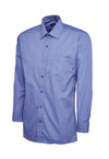 Men's Poplin Full Sleeve Shirt UC709 - The Work Uniform Company