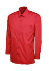 Men's Poplin Full Sleeve Shirt UC709 - The Work Uniform Company