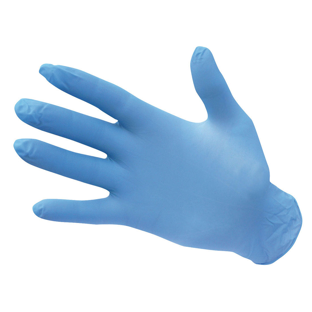 Powder Free Nitrile Disposable Glove (Box of 100) Blue