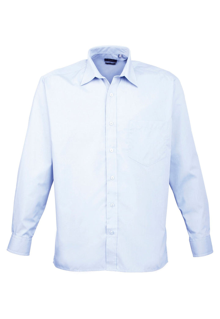 Men's Long Sleeve Poplin Shirt PR200 - The Work Uniform Company