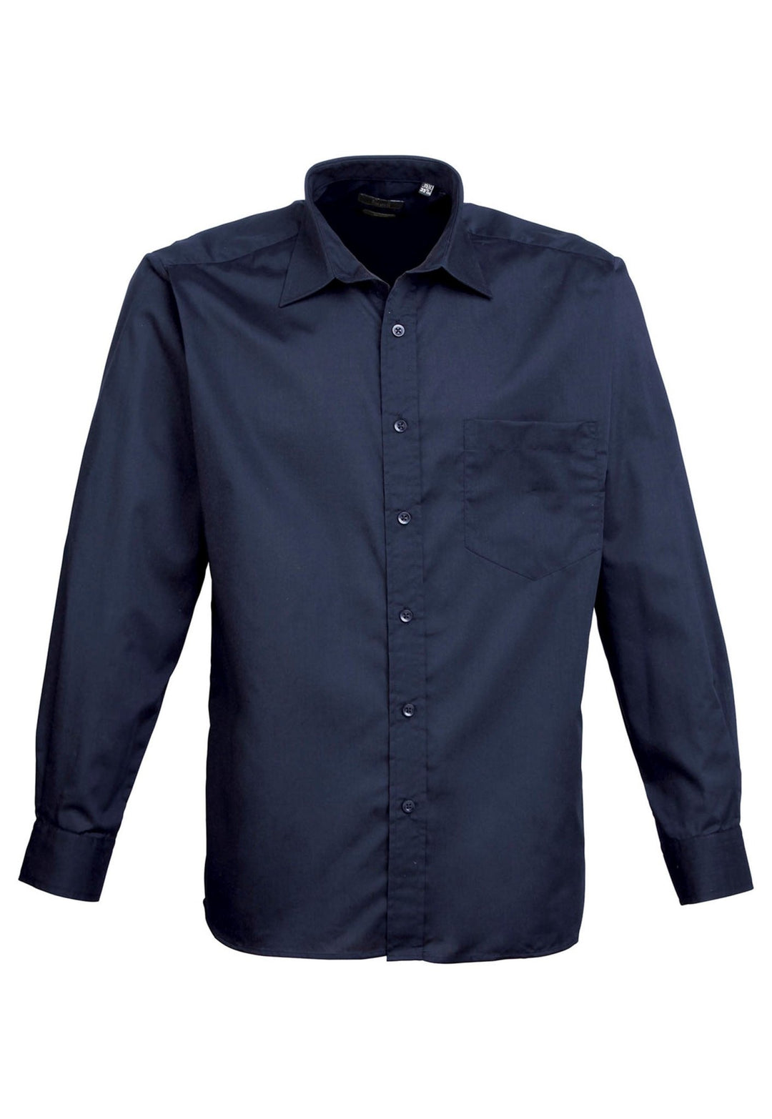 Men's Long Sleeve Poplin Shirt PR200 - The Work Uniform Company