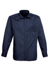 Men's Long Sleeve Poplin Shirt PR200 - The Work Uniform Company