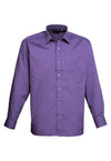Men's Long Sleeve Poplin Shirt PR200 - The Work Uniform Company