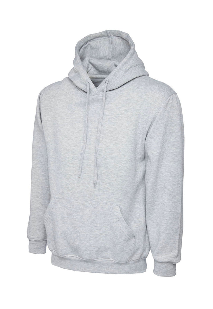 Premium Hooded Sweatshirt UC501 in Heather Grey