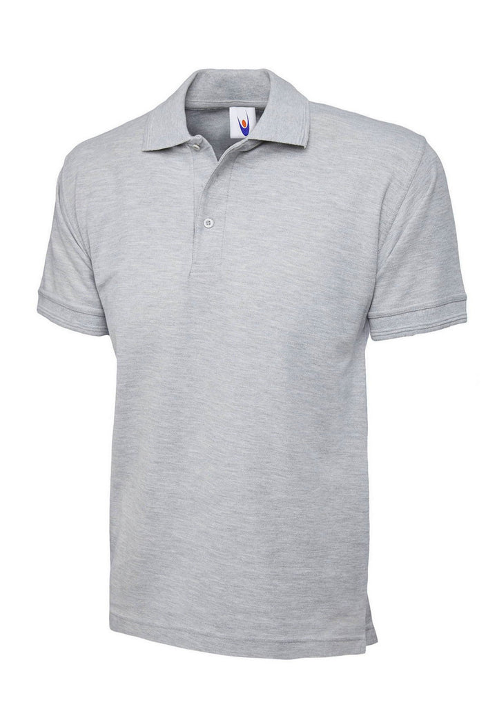 Premium Polo Shirt UC102 in Heather Grey