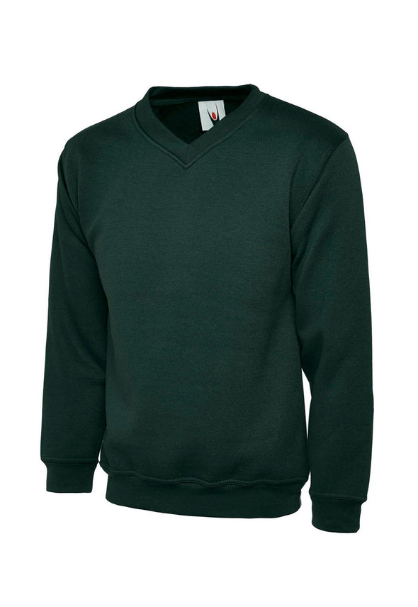 UC204 Premium V-Neck Sweatshirt - The Work Uniform Company