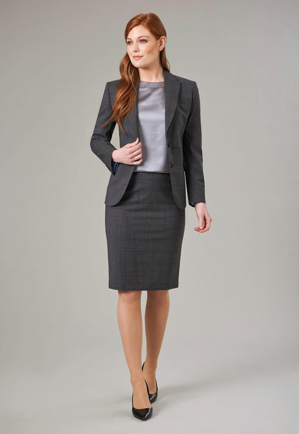 Ravenna Satin Blouse 2362 - The Work Uniform Company