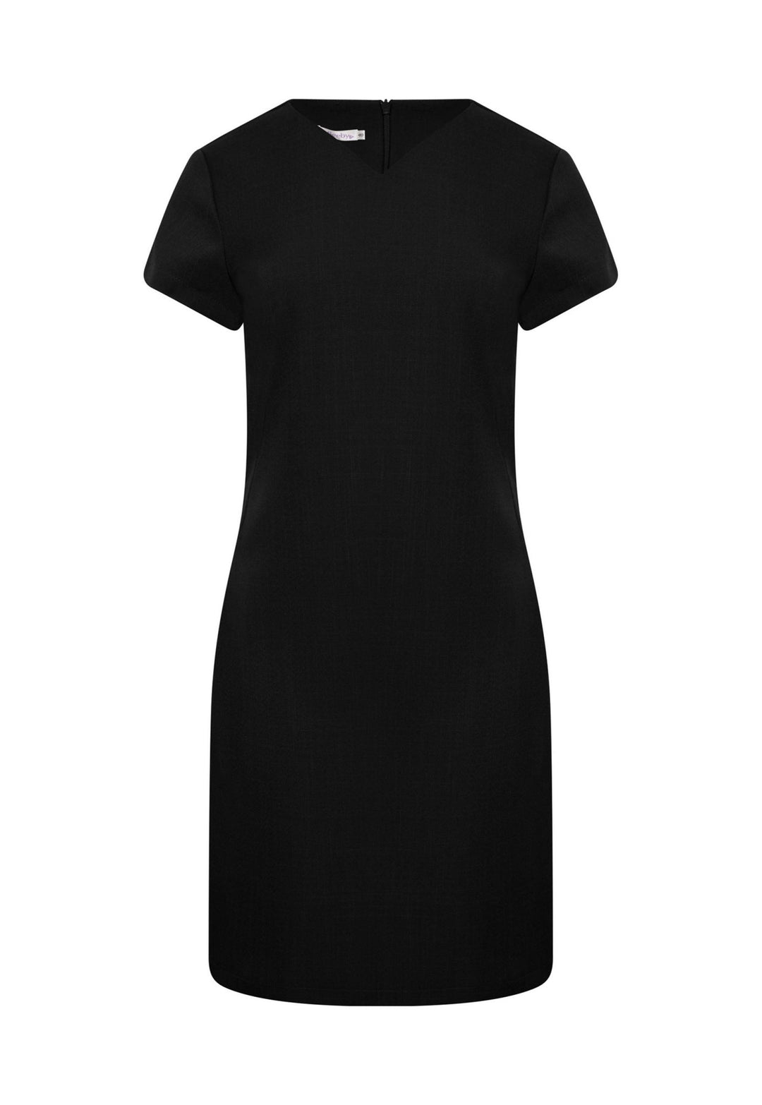 Sara Classic 3/4 Length Beauty Salon Tunic in Black