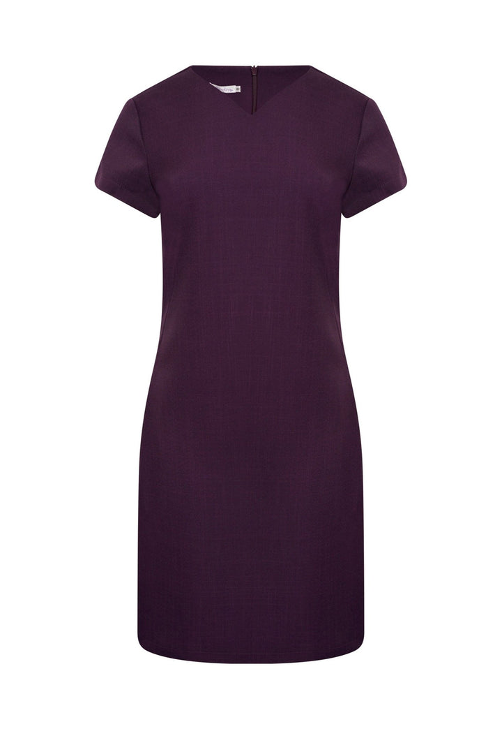 Sara Classic 3/4 Length Beauty Salon Tunic in Plum