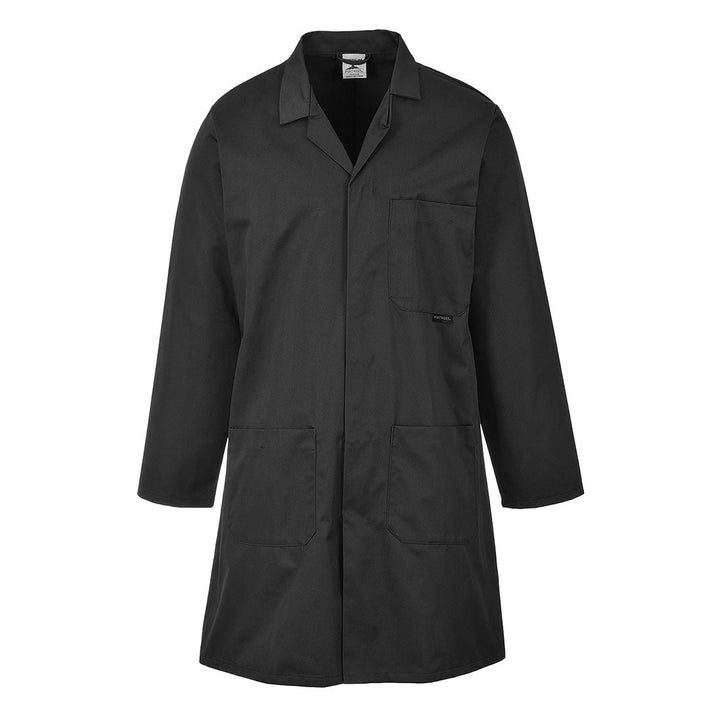 Standard Warehouse/Lab Coat 2852 in Black