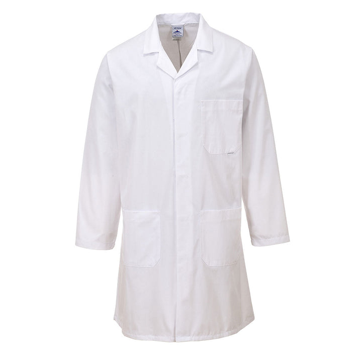 Standard Warehouse/Lab Coat 2852 in White