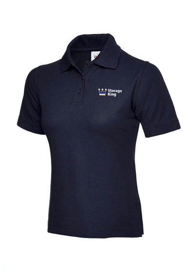 UC106 - Ladies Classic Polo Shirt - Storage King Embroidered Logo - The Work Uniform Company