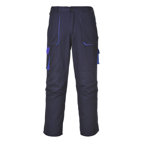 Texo Contrast Trousers Navy Blue
