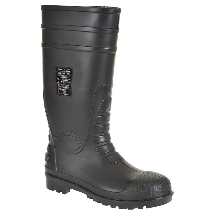 Total Safety Wellington Boots FW95 in Black