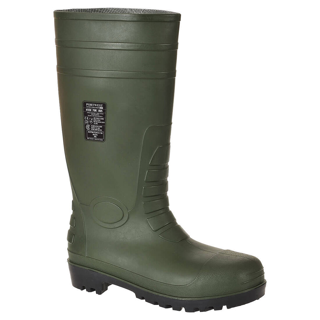 Total Safety Wellington Boots FW95 in Green