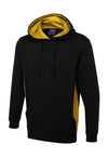 Two Tone Hooded Sweatshirt UC517 - The Work Uniform Company
