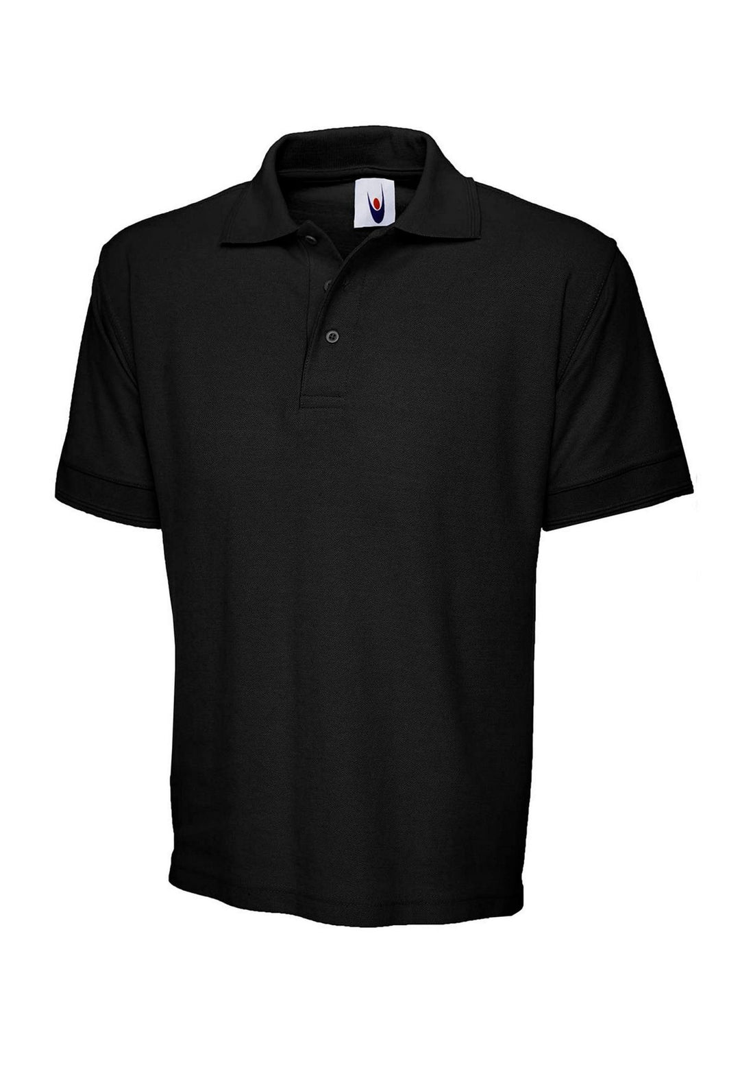 Ultimate Cotton Polo Shirt UC104 in Black