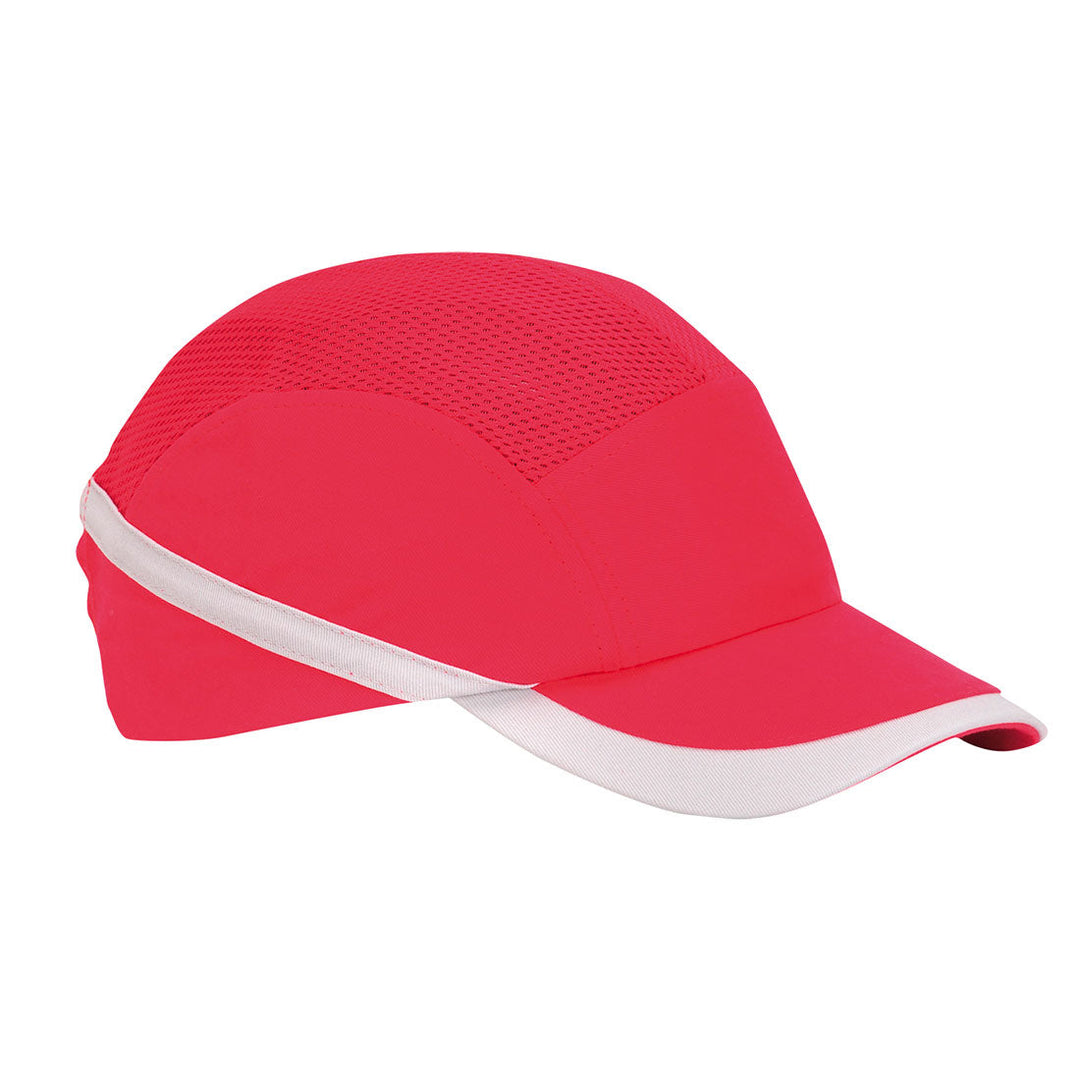 Vent Cool Bump Cap PW69 in Red