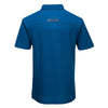 WX3 Polo Shirt Persian Blue Back
